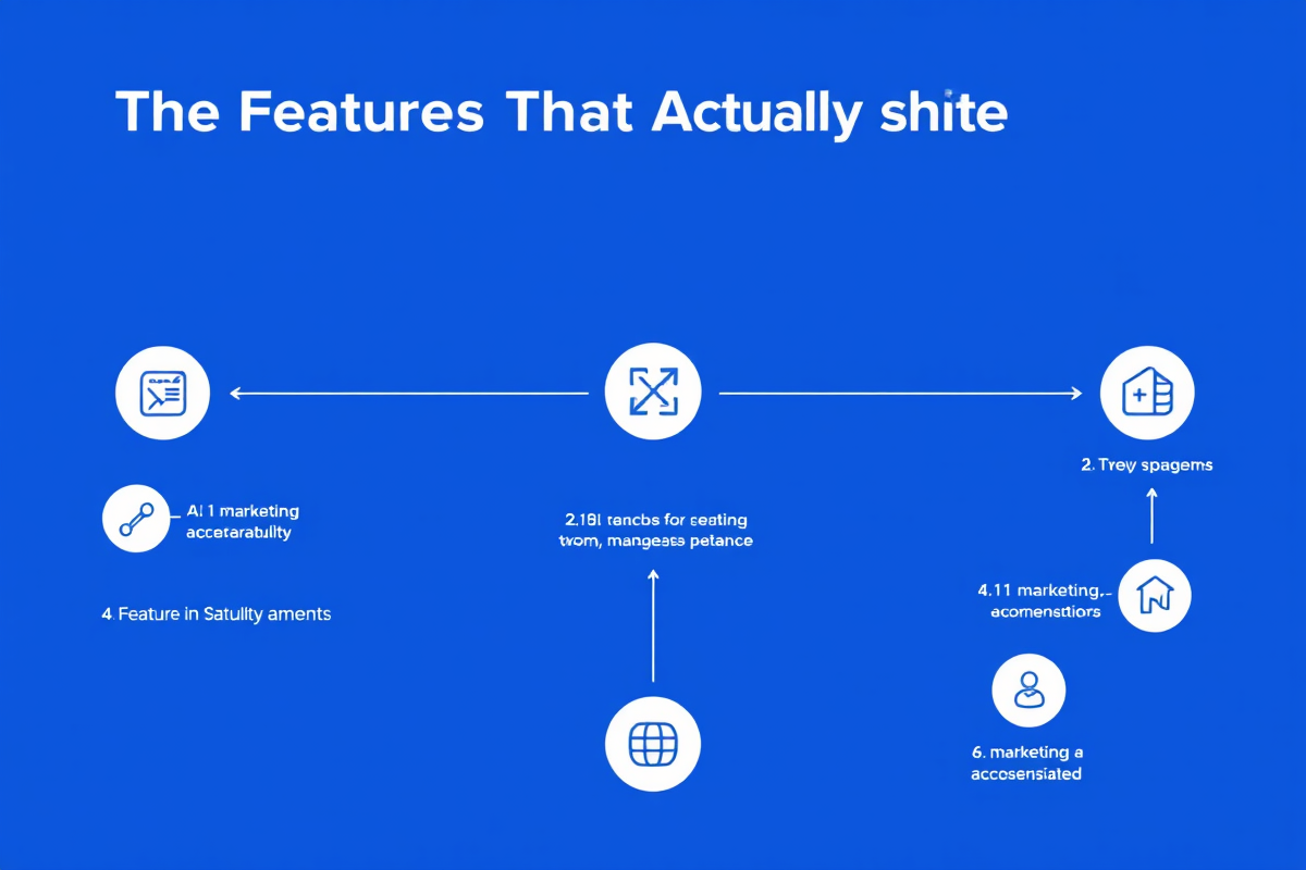 AI Marketing Accelerator dashboard showing campaign optimization features