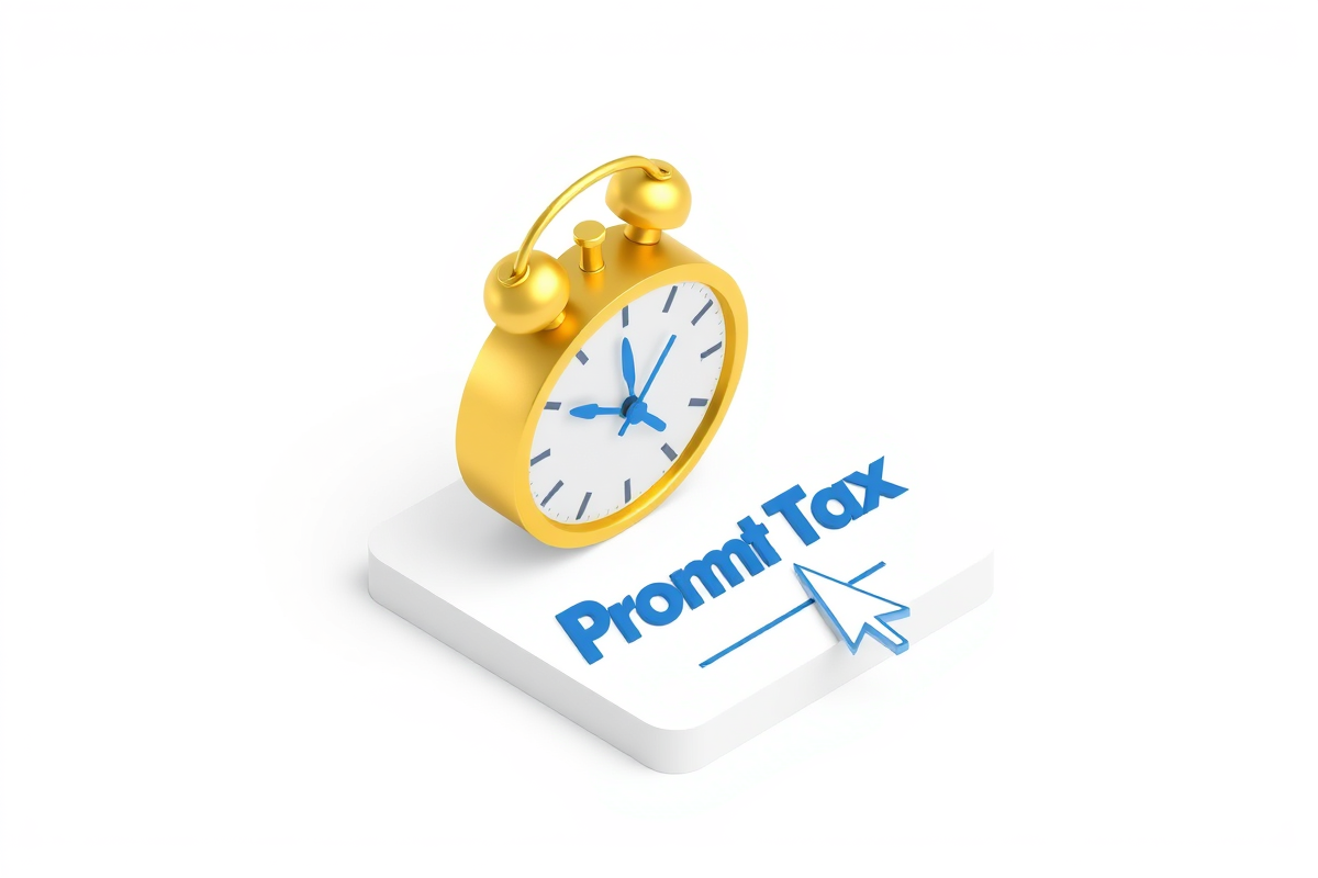 Marketing Prompt Tax productivity loss illustration