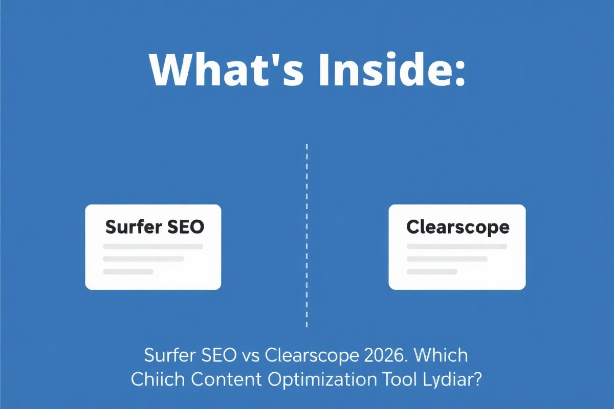 Surfer SEO vs Clearscope 2026: Which Content Optimization Tool Wins? --- What's Inside