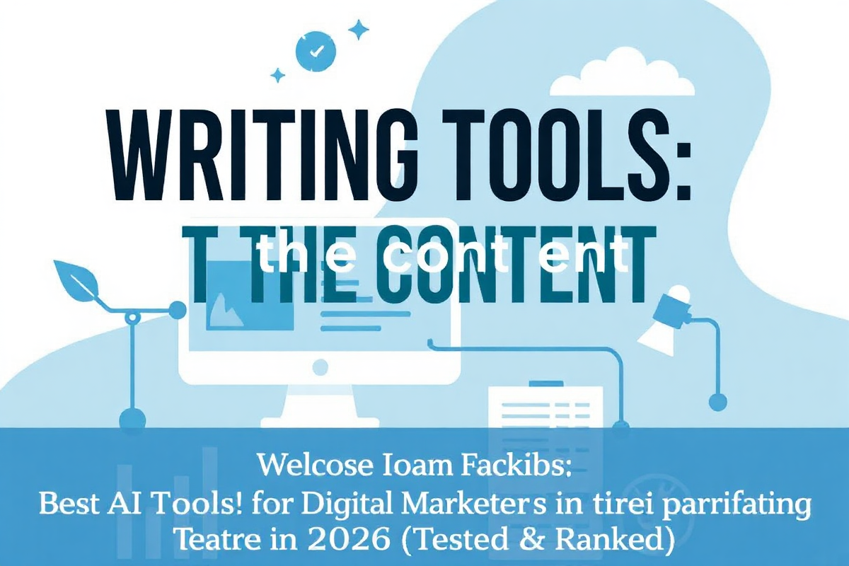 Best AI Tools for Digital Marketers in 2026 (Tested & Ranked) --- Writing Tools: The Content Factory