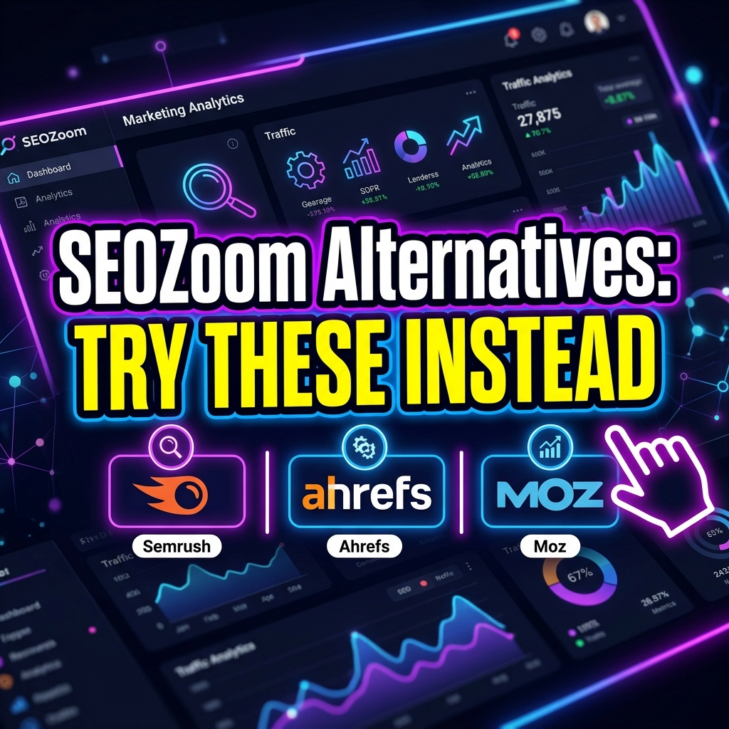 SEOZoom Alternatives Try these instead YouTube Style Thumbnail